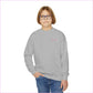 Inspirational Youth Crewneck Sweatshirt - ’You Are Worthy Beautiful Loved Enough’ - Kids clothes
