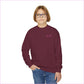 Inspirational Youth Crewneck Sweatshirt - ’You Are Worthy Beautiful Loved Enough’ - Kids clothes