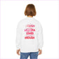 Inspirational Youth Crewneck Sweatshirt - ’You Are Worthy Beautiful Loved Enough’ - Kids clothes