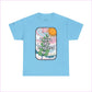 Inspiring Unisex Heavy Cotton Tee - ’Trust the Process’ - Sky / S - T-Shirt