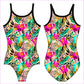JUNGLE CHEETAH GYMNASTICS LEOTARD - GYMNASTICS LEOTARDS