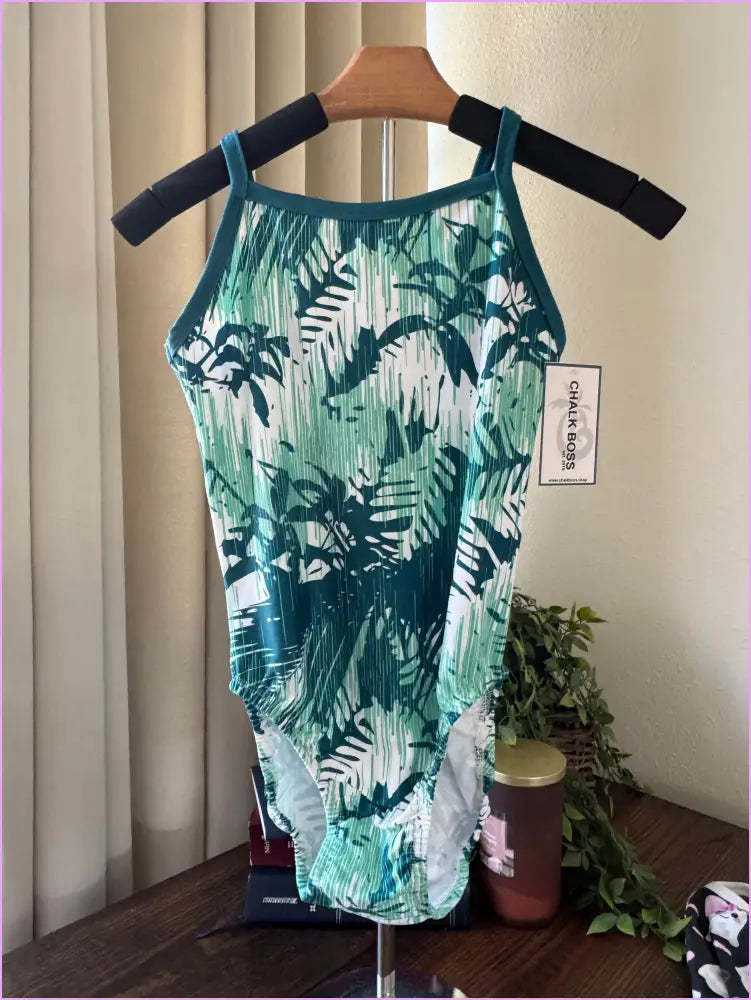 JUNGLE RAIN GYMNASTICS LEOTARD - GYMNASTICS LEOTARDS