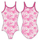 JUNGLE SUNSET GYMNASTICS LEOTARD