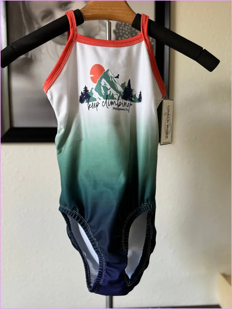 KEEP CLIMBING GYMNASTICS LEOTARD - GYMNASTICS LEOTARDS