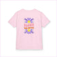 Kids Bloom Your Own Way Tee - Fun Colorful Cotton T-Shirt for Creative Kids - Kids clothes