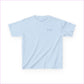 Kids Bloom Your Own Way Tee - Fun Colorful Cotton T-Shirt for Creative Kids - Light Blue / XS - Kids clothes