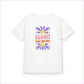 Kids Bloom Your Own Way Tee - Fun Colorful Cotton T-Shirt for Creative Kids - Kids clothes