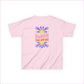 Kids Bloom Your Own Way Tee - Fun Colorful Cotton T-Shirt for Creative Kids - Kids clothes