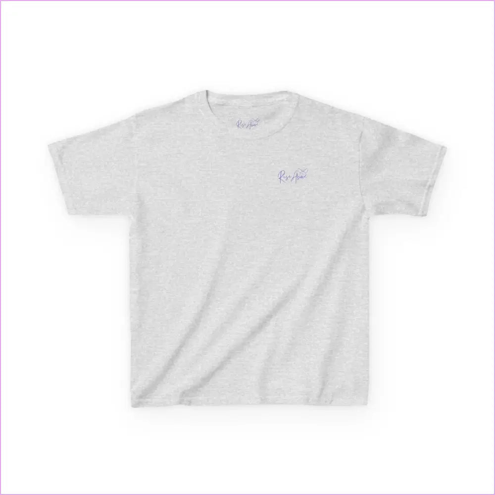 Kids Bloom Your Own Way Tee - Fun Colorful Cotton T-Shirt for Creative Kids - Ash / XS - Kids clothes