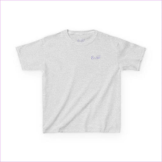 Kids Bloom Your Own Way Tee - Fun Colorful Cotton T-Shirt for Creative Kids - Ash / XS - Kids clothes