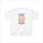 Kids Bloom Your Own Way Tee - Fun Colorful Cotton T-Shirt for Creative Kids - Kids clothes