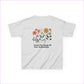 Kids Floral Tee - ’Trust The Magic Of New Beginnings’ - Kids clothes