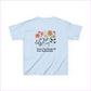 Kids Floral Tee - ’Trust The Magic Of New Beginnings’ - Kids clothes