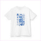 Kids Heavy Cotton™ Tee - ’All is Not Lost’ Floral Design - Kids clothes