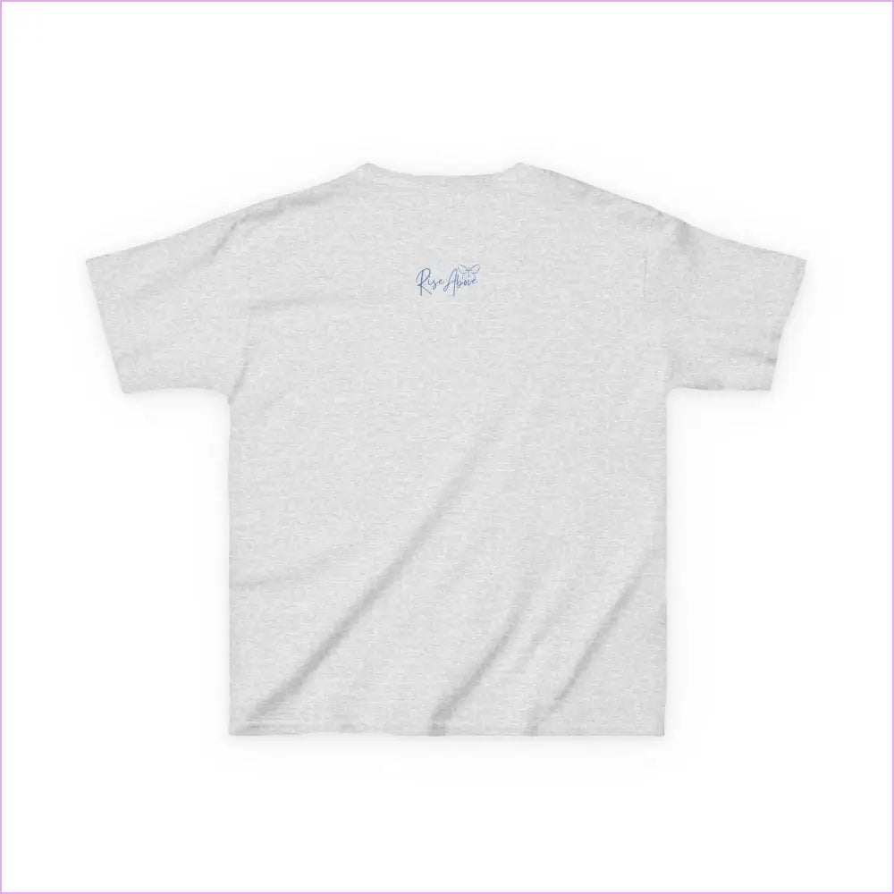 Kids Heavy Cotton™ Tee - ’All is Not Lost’ Floral Design - Kids clothes