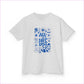 Kids Heavy Cotton™ Tee - ’All is Not Lost’ Floral Design - Kids clothes