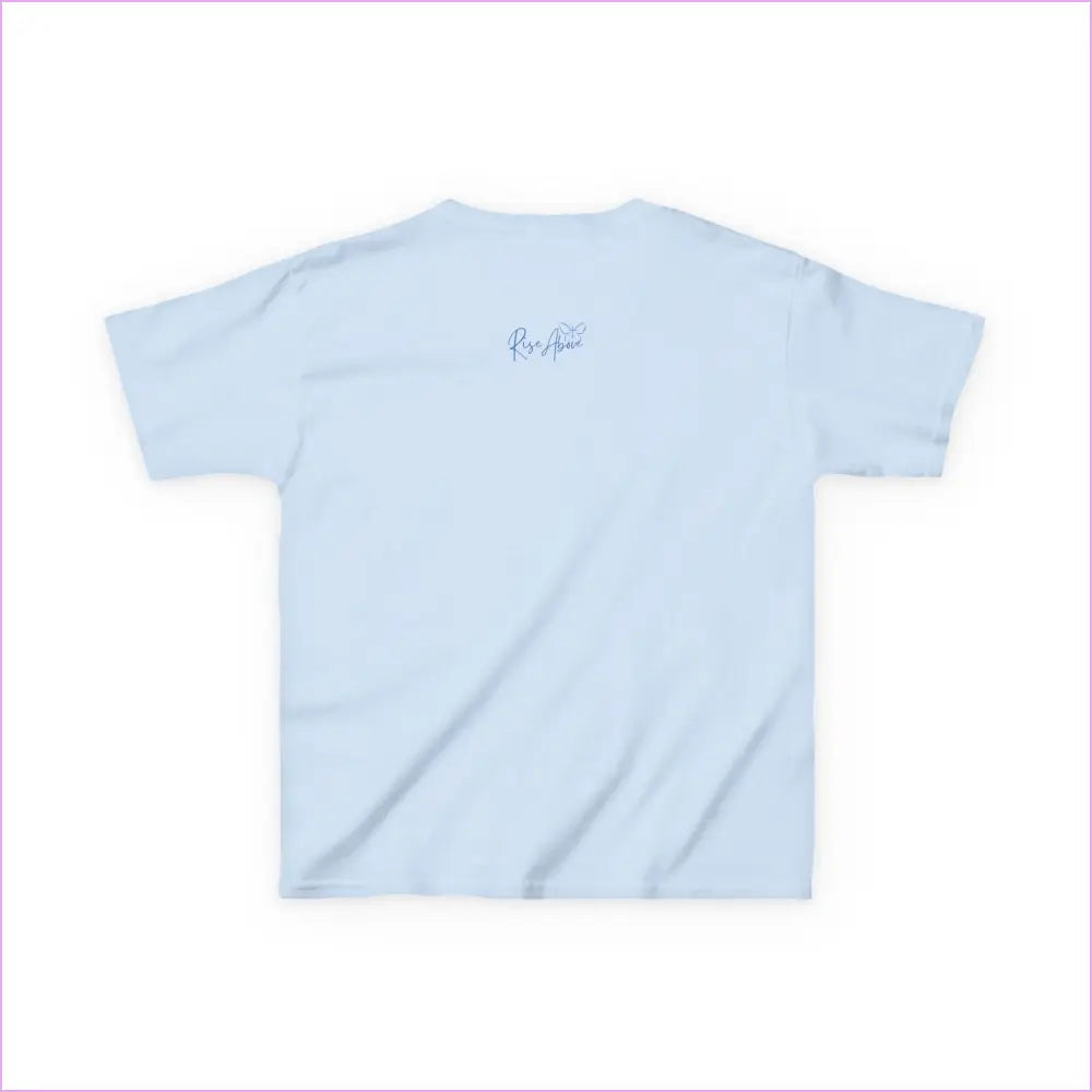 Kids Heavy Cotton™ Tee - ’All is Not Lost’ Floral Design - Kids clothes