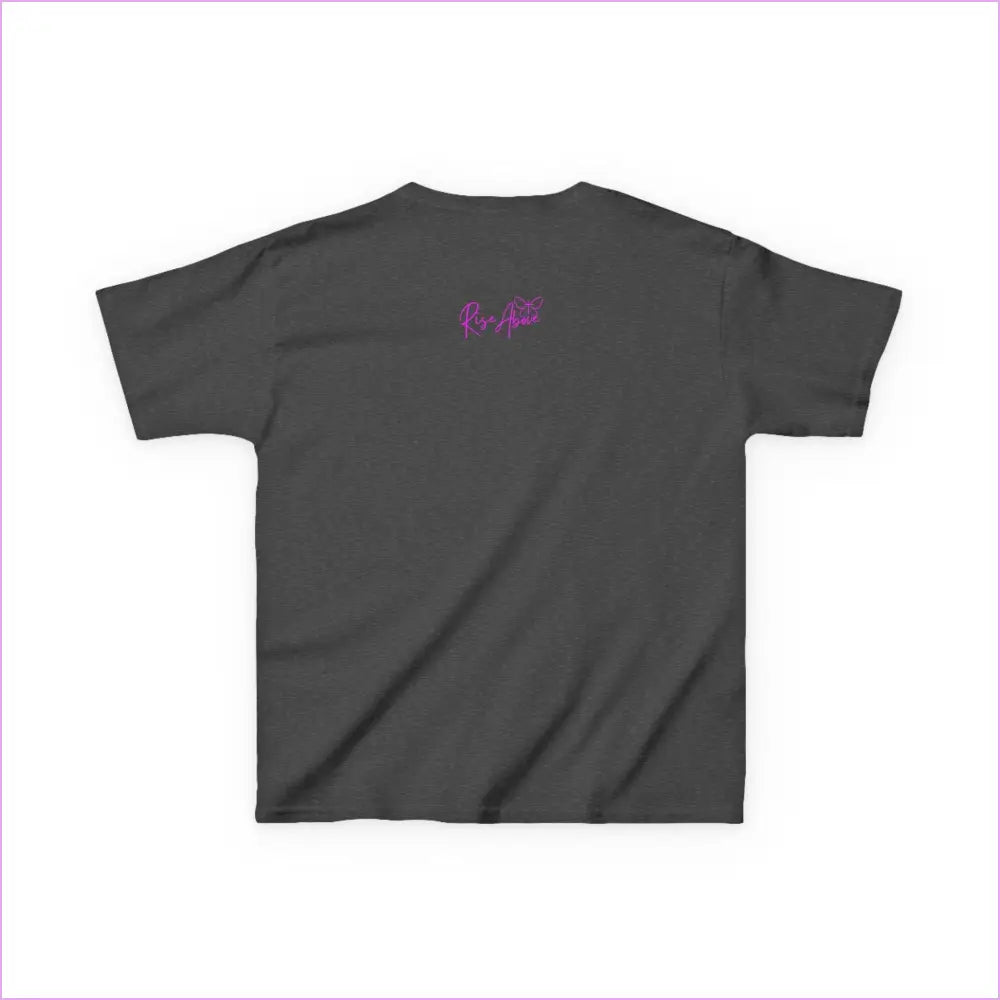 Kids Heavy Cotton Tee - ’I Don’t Believe in Luck Keep the Faith’ - Kids clothes