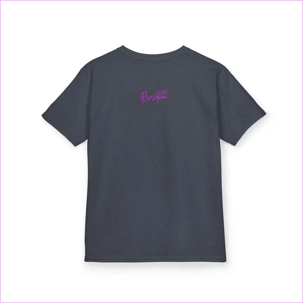 Kids Heavy Cotton Tee - ’I Don’t Believe in Luck Keep the Faith’ - Kids clothes