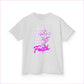 Kids Heavy Cotton Tee - ’I Don’t Believe in Luck Keep the Faith’ - Kids clothes