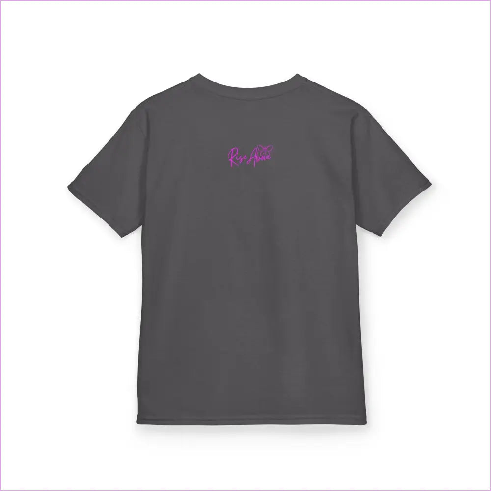Kids Heavy Cotton Tee - ’I Don’t Believe in Luck Keep the Faith’ - Kids clothes