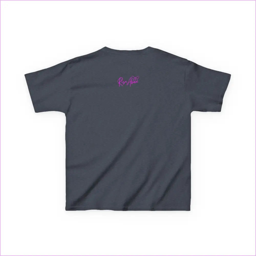 Kids Heavy Cotton Tee - ’I Don’t Believe in Luck Keep the Faith’ - Kids clothes