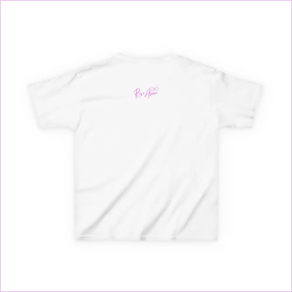 Kids Heavy Cotton Tee - ’I Don’t Believe in Luck Keep the Faith’ - Kids clothes