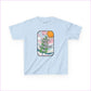 Kids Heavy Cotton™ Tee - ’Trust the Process’ Inspirational Graphic Tee - Light Blue / XS - Kids clothes