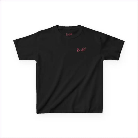 Kids Motivational Tee - ’Don’t Stop Until You’re Proud’ - Black / XS - Kids clothes