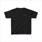 Kids Motivational Tee - ’Don’t Stop Until You’re Proud’ - Black / XS - Kids clothes