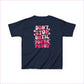 Kids Motivational Tee - ’Don’t Stop Until You’re Proud’ - Kids clothes