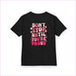 Kids Motivational Tee - ’Don’t Stop Until You’re Proud’ - Kids clothes