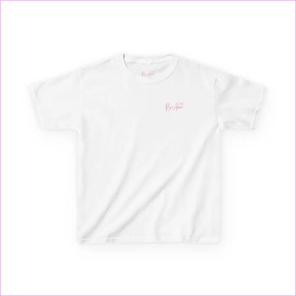 Kids Motivational Tee - ’Don’t Stop Until You’re Proud’ - White / XS - Kids clothes