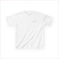 Kids Motivational Tee - ’Don’t Stop Until You’re Proud’ - White / XS - Kids clothes