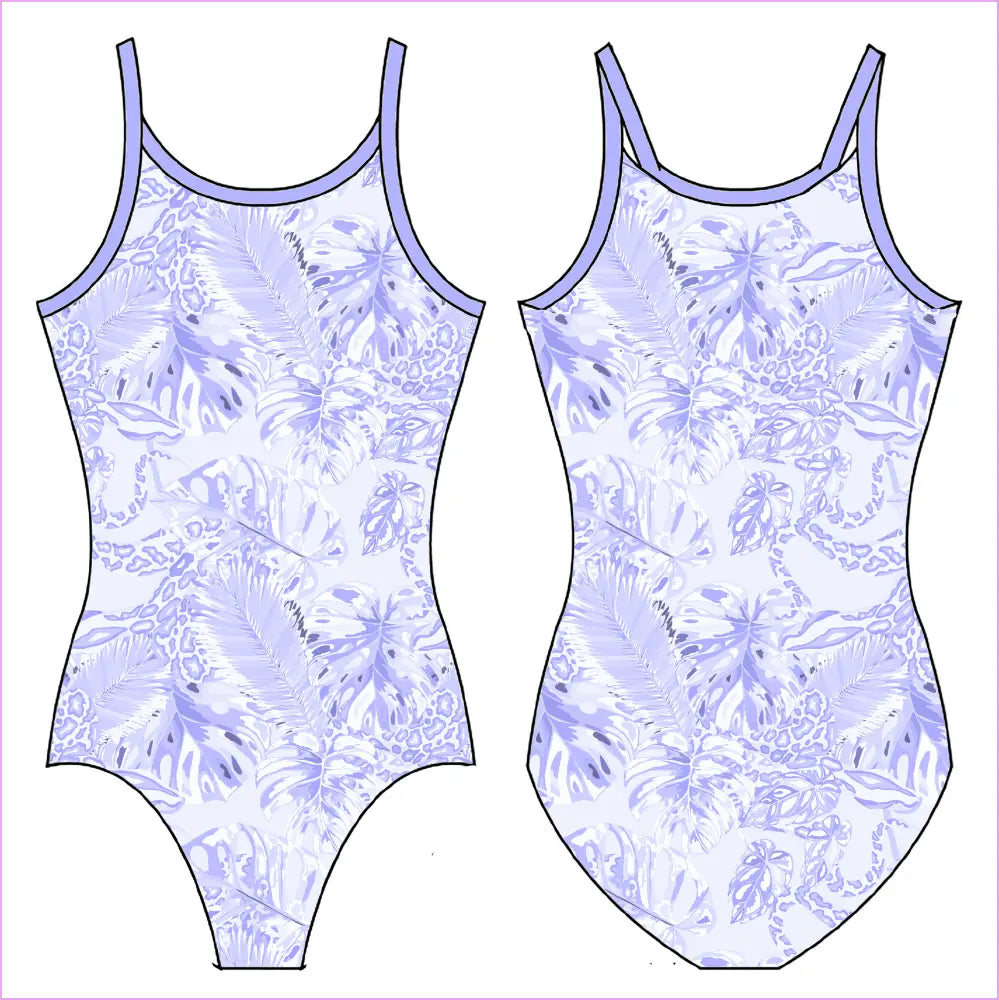 LAVENDER DREAMS GYMNASTICS LEOTARD - GYMNASTICS LEOTARDS