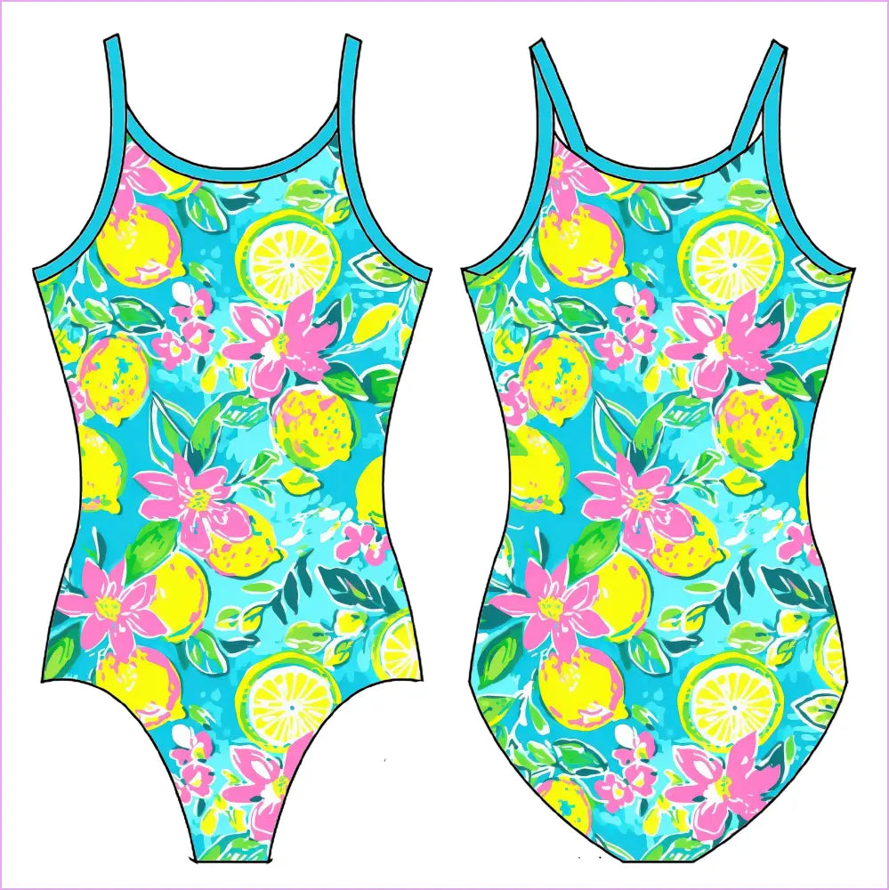 LEMONADE GYMNASTICS LEOTARD - GYMNASTICS LEOTARDS