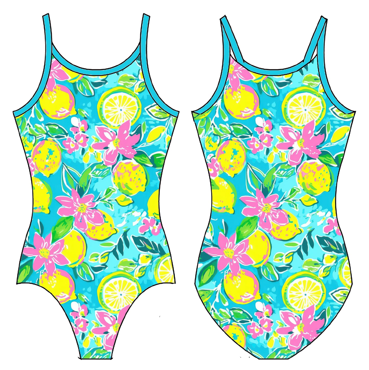 LEMONADE GYMNASTICS LEOTARD