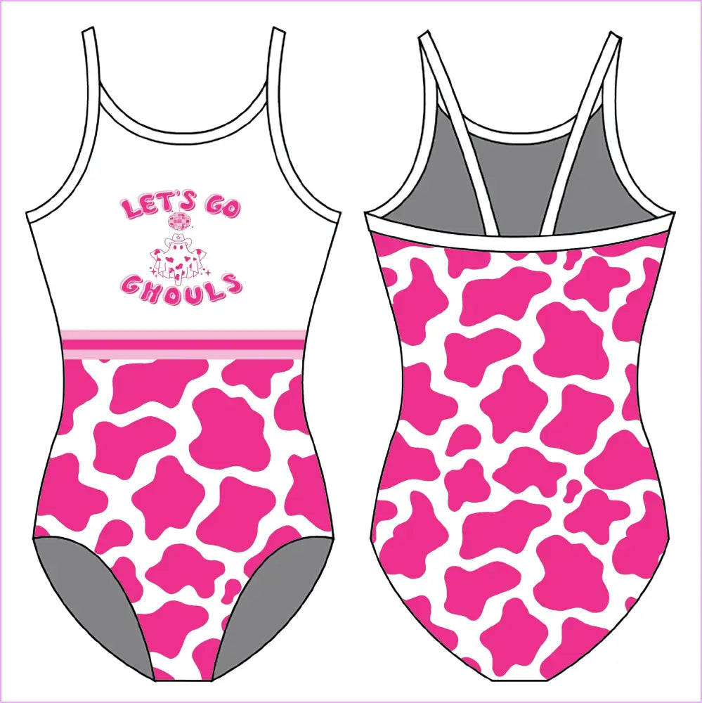 LETS GO GHOULS GYMNASTICS LEOTARD - GYMNASTICS LEOTARDS