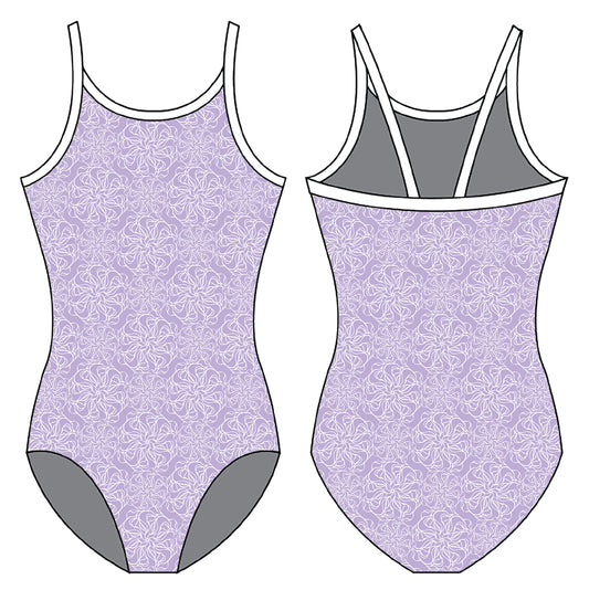 LILAC GYMNASTICS LEOTARD