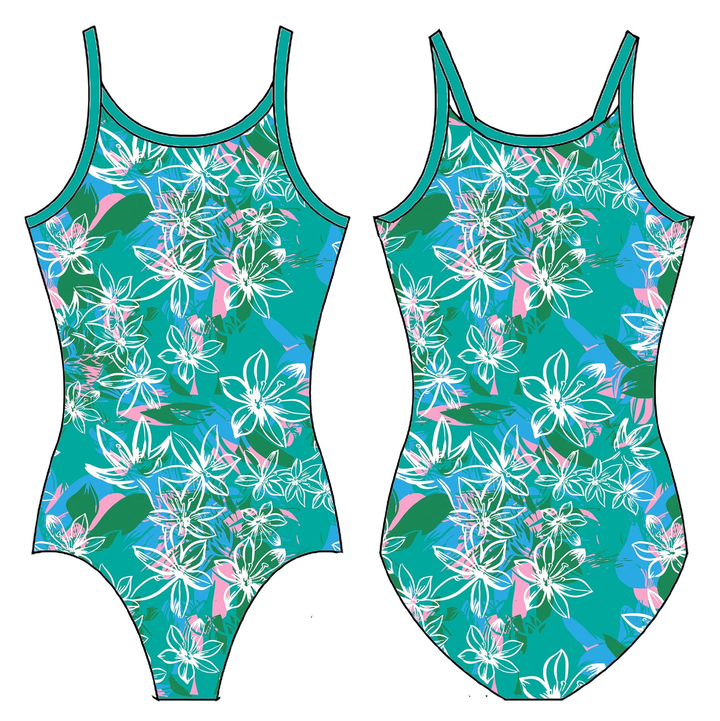LILY PAD GYMNASTICS LEOTARD