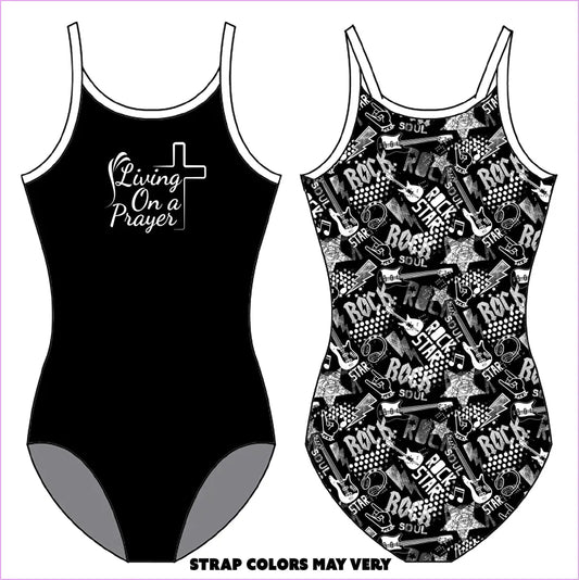 LIVING ON A PRAYER GYMNASTICS LEOTARD - GYMNASTICS LEOTARDS