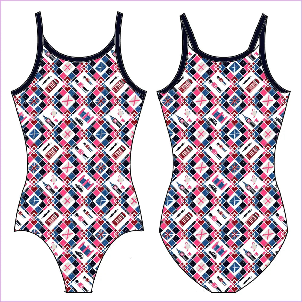 LONDON TIMES GYMNASTICS LEOTARD - GYMNASTICS LEOTARDS