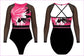 MIDNIGHT VOLTAGE GYMNASTICS COMPETITION LEOTARD - GYMNASTICS LEOTARDS