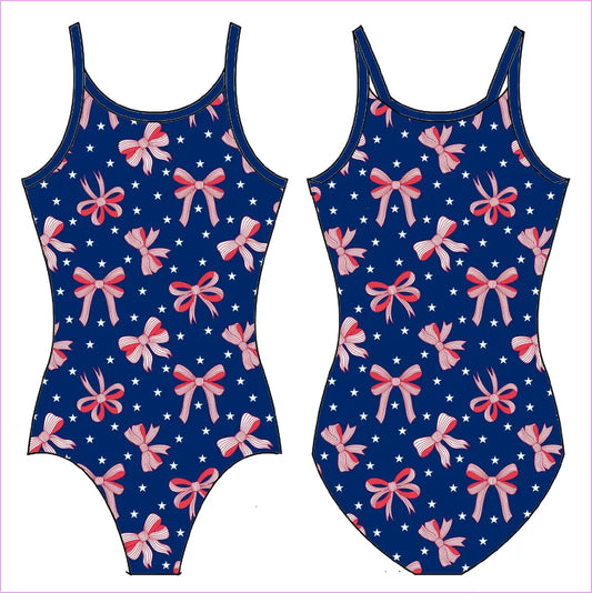 MISS 4TH OF JULY GYMNASTICS LEOTARD - GYMNASTICS LEOTARDS