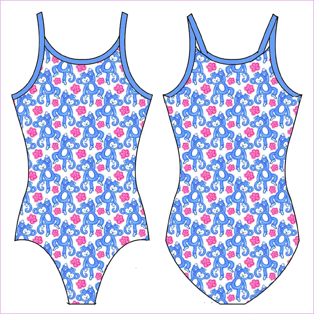 MONKEYING AROUND GYMNASTICS LEOTARD - GYMNASTICS LEOTARDS