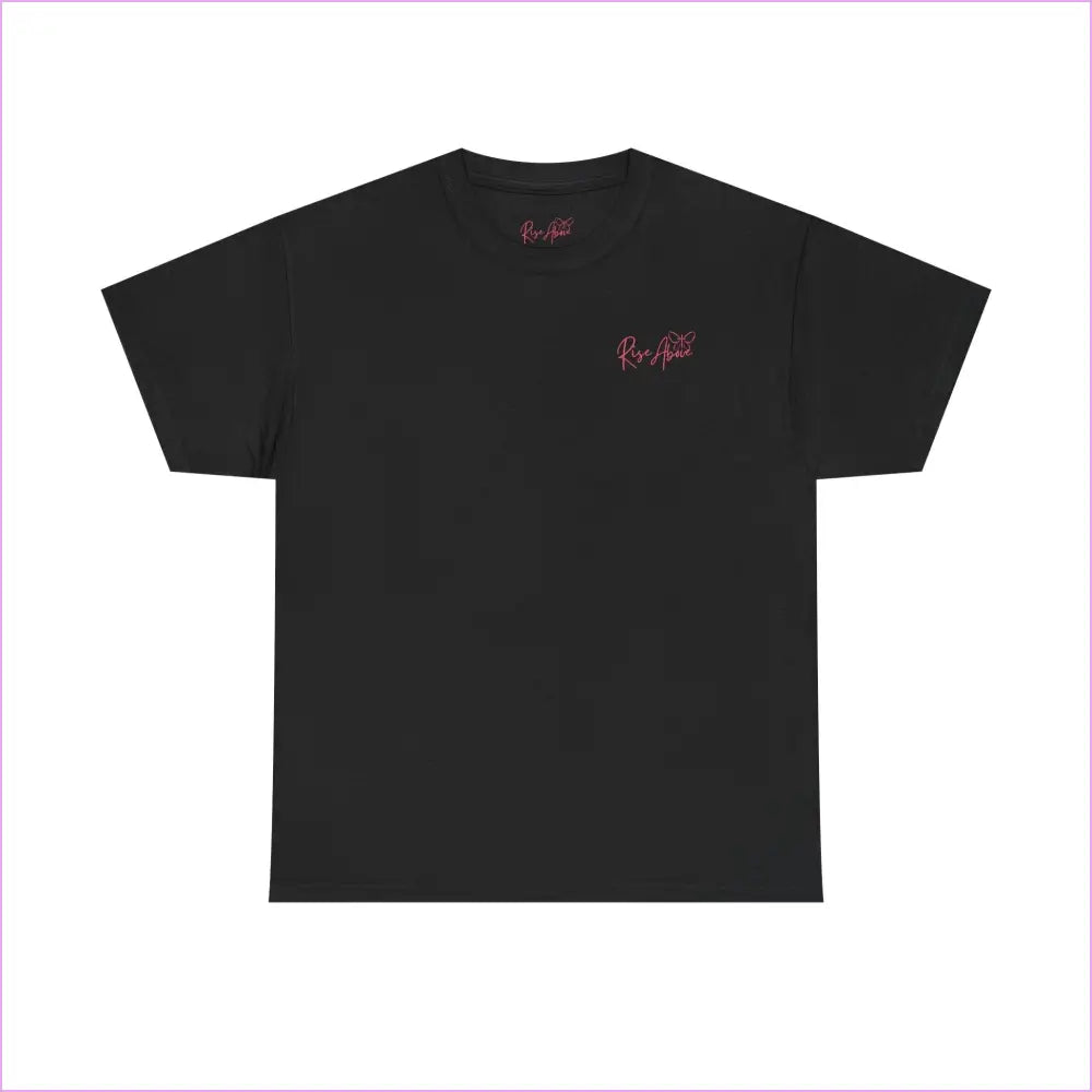 Motivational Unisex Heavy Cotton Tee - ’Don’t Stop Until You’re Proud’ - Black / S - T-Shirt