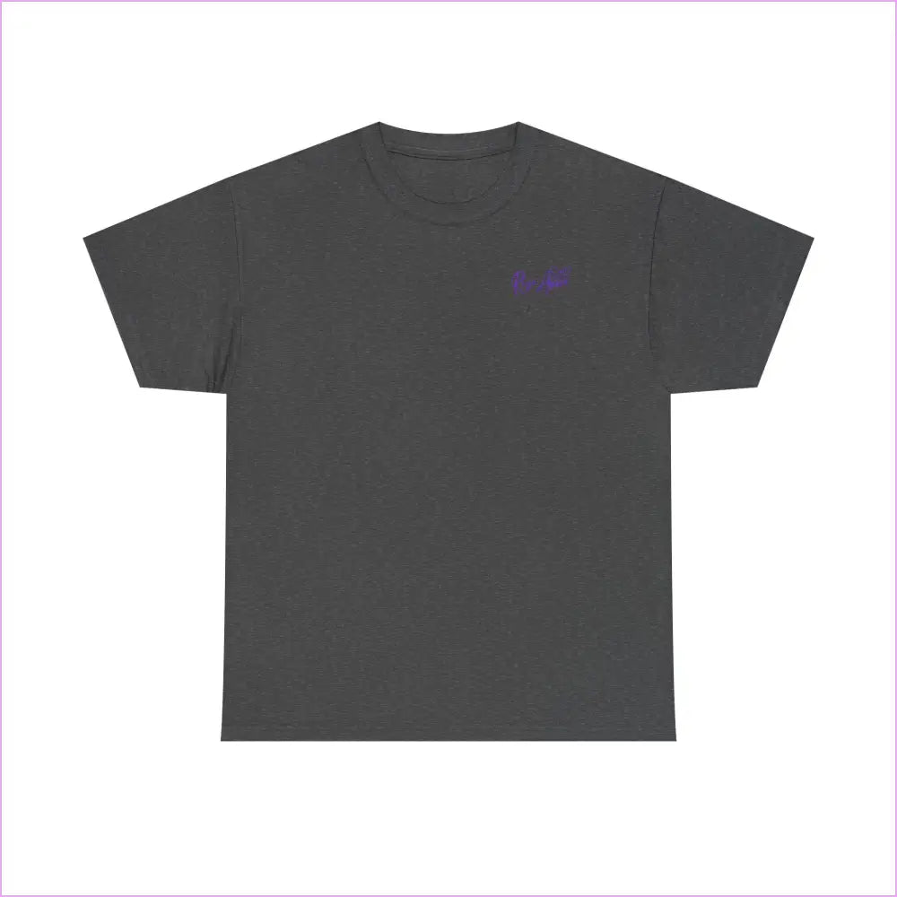 Motivational Unisex Heavy Cotton Tee - ’Struggle but Never Quit’ - Dark Heather / S - T-Shirt