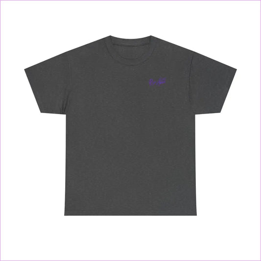 Motivational Unisex Heavy Cotton Tee - ’Struggle but Never Quit’ - Dark Heather / S - T-Shirt