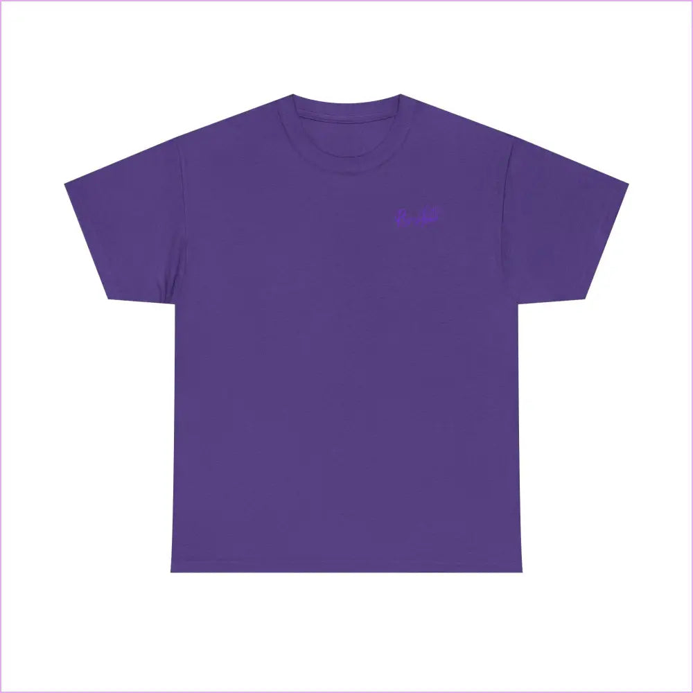 Motivational Unisex Heavy Cotton Tee - ’Struggle but Never Quit’ - Lilac / S - T-Shirt
