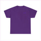 Motivational Unisex Heavy Cotton Tee - ’Struggle but Never Quit’ - Purple / S - T-Shirt